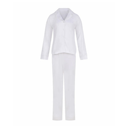 Ivory - Front - Towel City Womens-Ladies Supersoft Pyjama Set