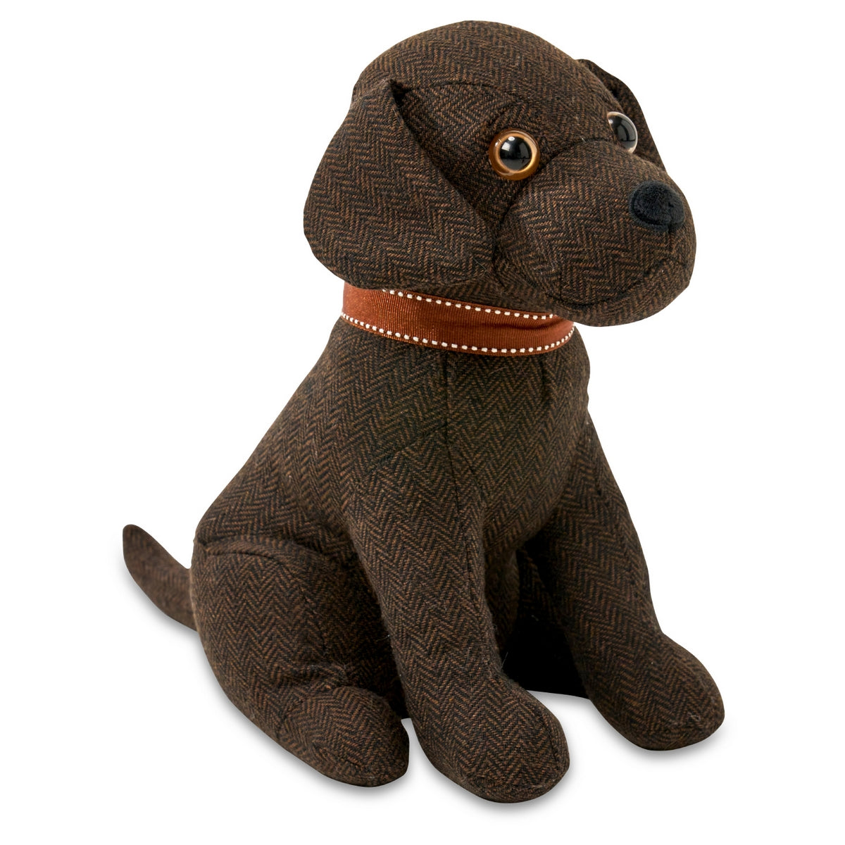 Brown - Front - H&L Labrador Doorstop