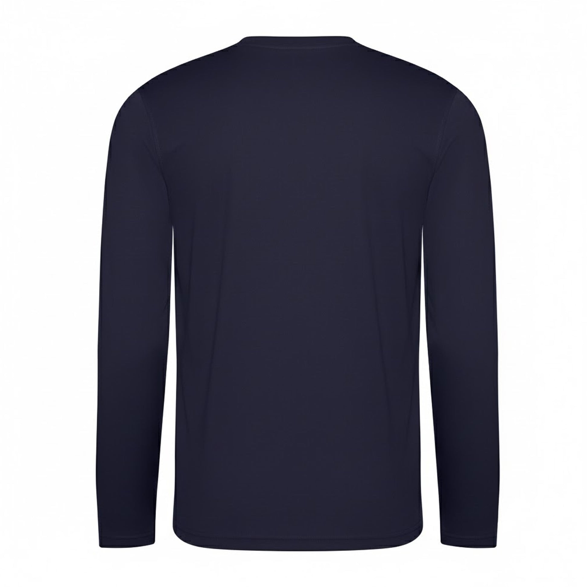 New French Navy - Back - Awdis Mens Long-Sleeved T-Shirt