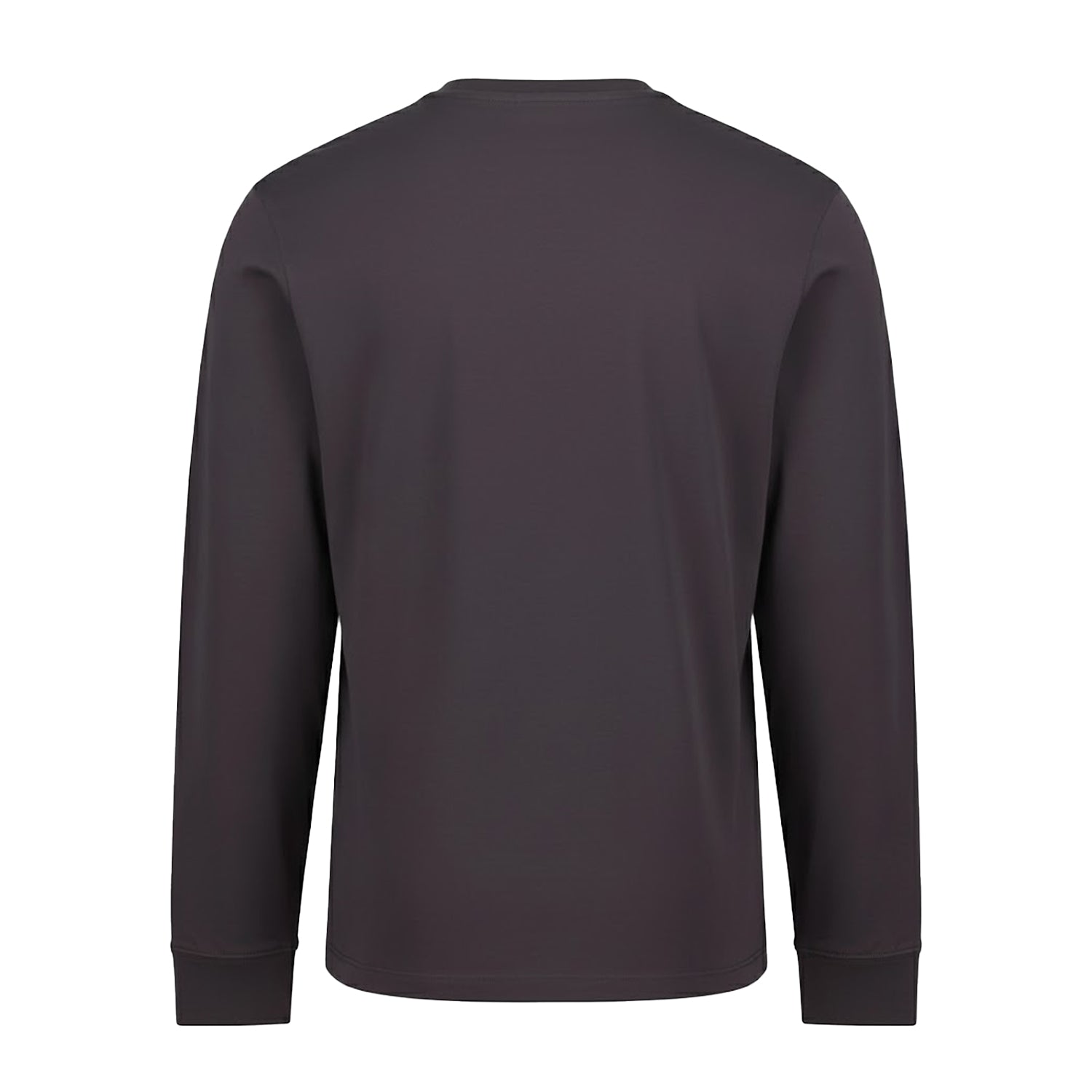 Solid Charcoal - Back - Awdis Mens Long-Sleeved T-Shirt