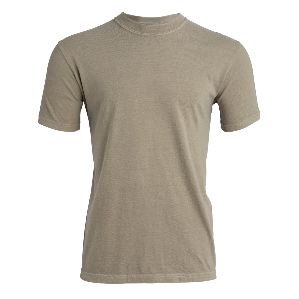Khaki - Front - Comfort Colors Unisex Adult Heavyweight T-Shirt