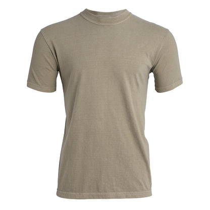 Khaki - Front - Comfort Colors Unisex Adult Heavyweight T-Shirt