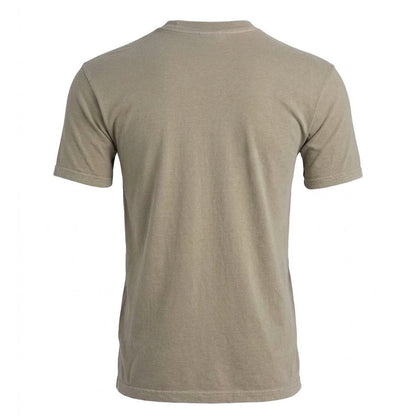 Khaki - Back - Comfort Colors Unisex Adult Heavyweight T-Shirt