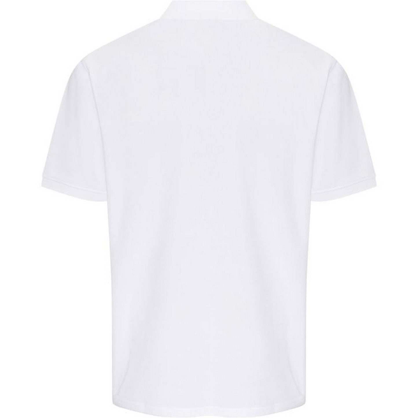 White - Back - PRO RTX Mens Pro Wicking Polo Shirt
