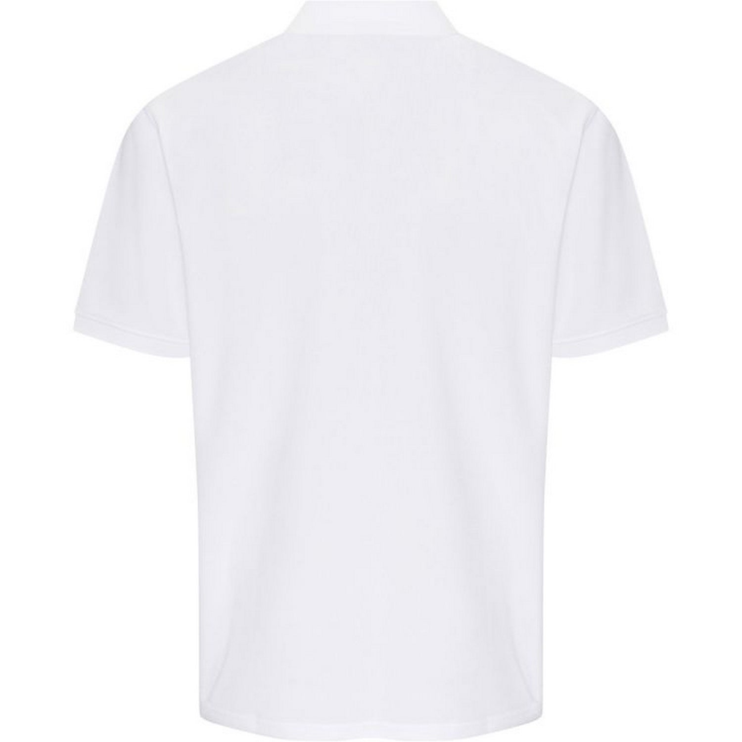 White - Back - PRO RTX Mens Pro Wicking Polo Shirt