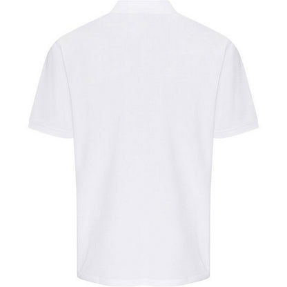 White - Back - PRO RTX Mens Pro Wicking Polo Shirt
