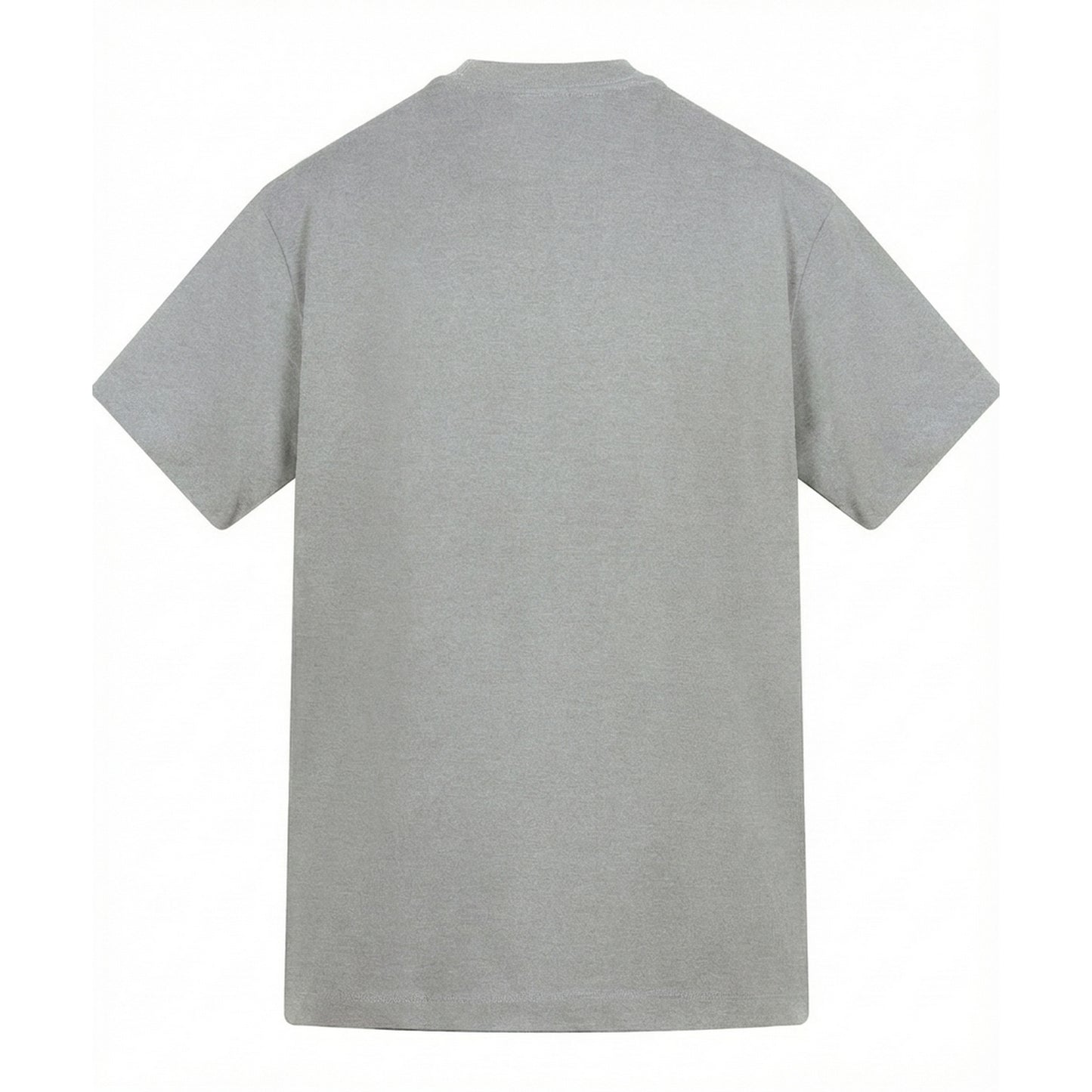 Grey Marl - Back - Anthem Mens Amplify Heavyweight T-Shirt