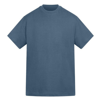 Indigo Blue - Front - Anthem Mens Amplify Heavyweight T-Shirt