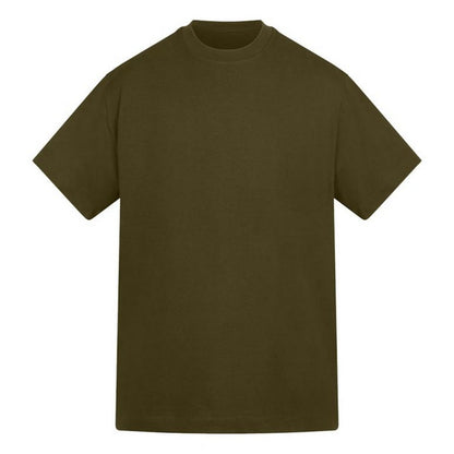 Khaki - Front - Anthem Mens Amplify Heavyweight T-Shirt