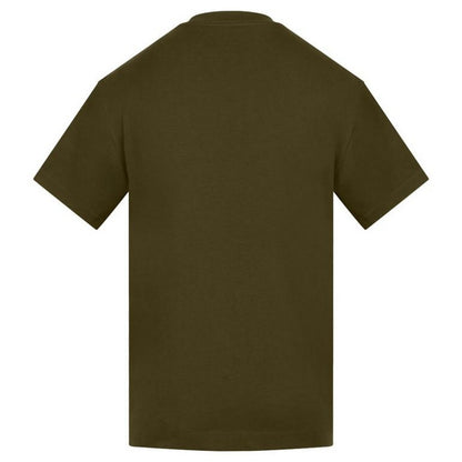 Khaki - Back - Anthem Mens Amplify Heavyweight T-Shirt