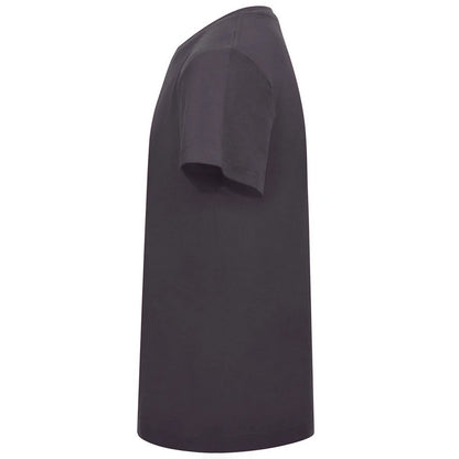 Solid Charcoal - Side - Awdis Childrens-Kids Plain T-Shirt