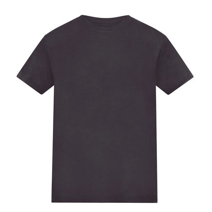 Solid Charcoal - Front - Awdis Childrens-Kids Plain T-Shirt