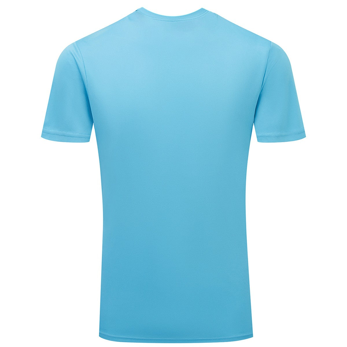 Turquoise - Back - TriDri Mens Ion-Charge Textured Recycled T-Shirt