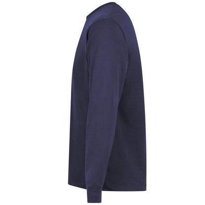 New French Navy - Side - Awdis Mens Long-Sleeved T-Shirt