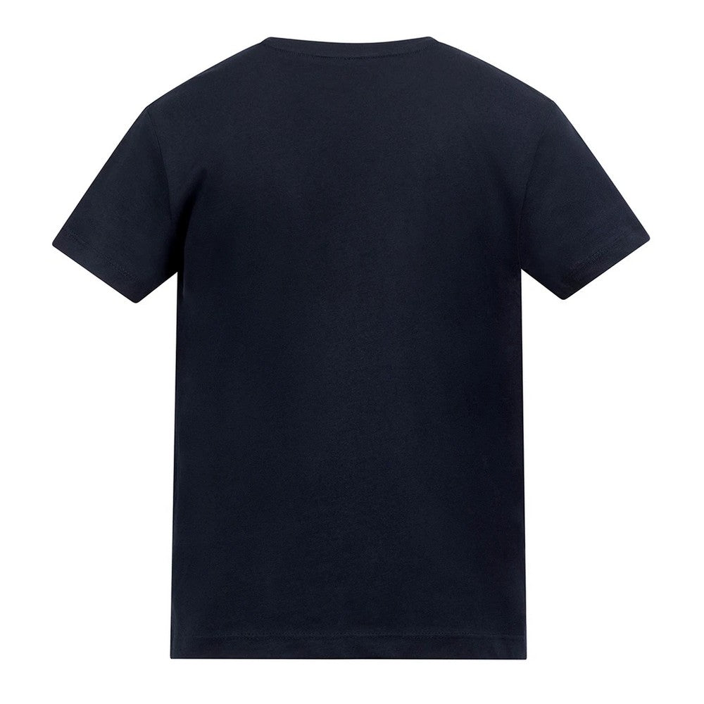 New French Navy - Back - Awdis Childrens-Kids Plain T-Shirt