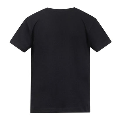 Deep Black - Back - Awdis Childrens-Kids Plain T-Shirt