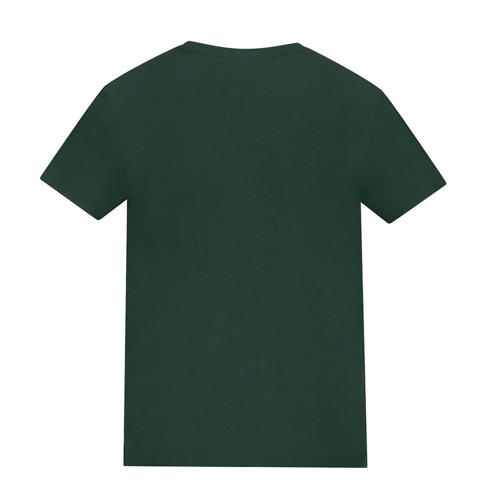 Bottle Green - Back - Awdis Childrens-Kids Plain T-Shirt
