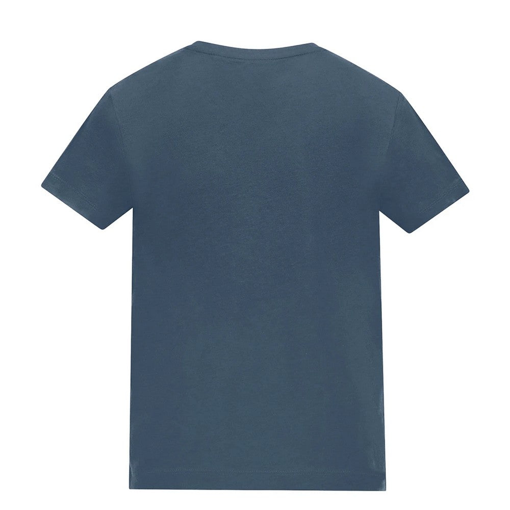 Airforce Blue - Back - Awdis Childrens-Kids Plain T-Shirt