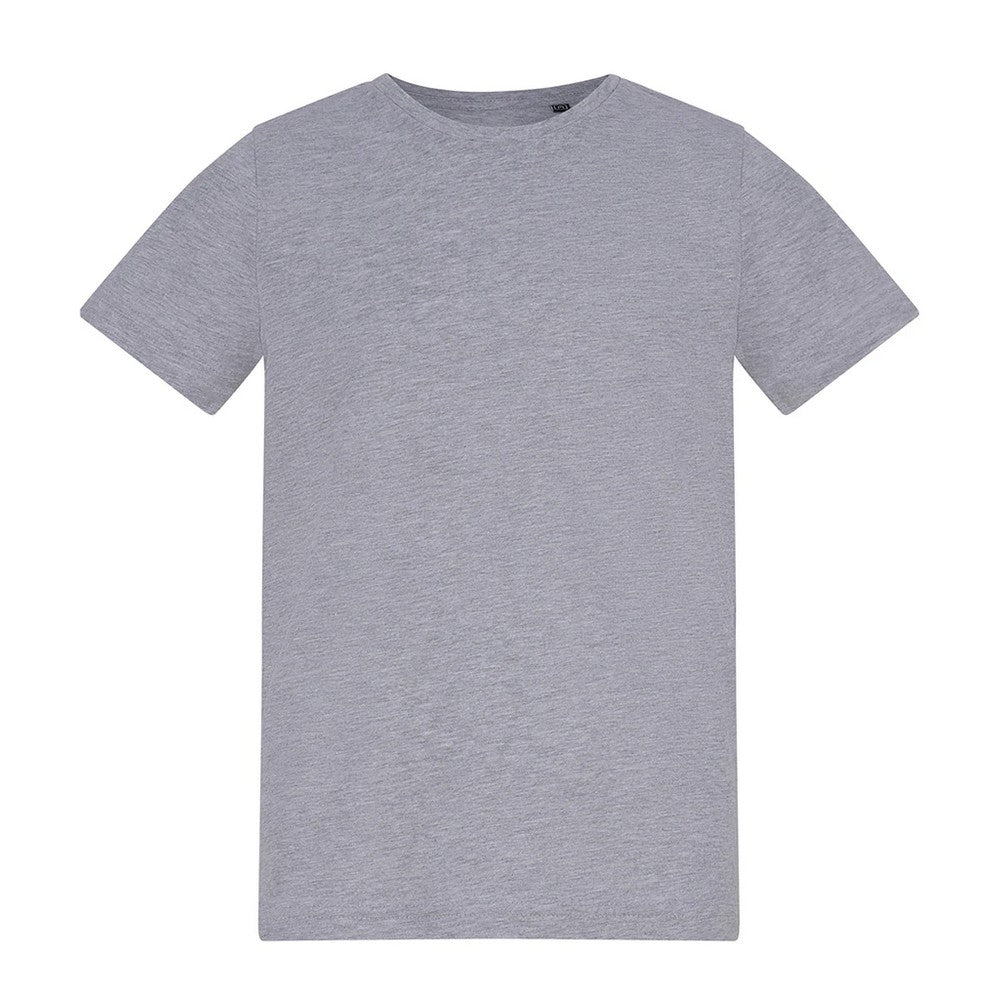 Heather Grey - Front - Awdis Childrens-Kids Plain T-Shirt