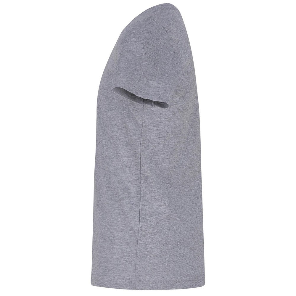Heather Grey - Side - Awdis Childrens-Kids Plain T-Shirt
