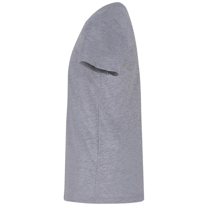 Heather Grey - Side - Awdis Childrens-Kids Plain T-Shirt