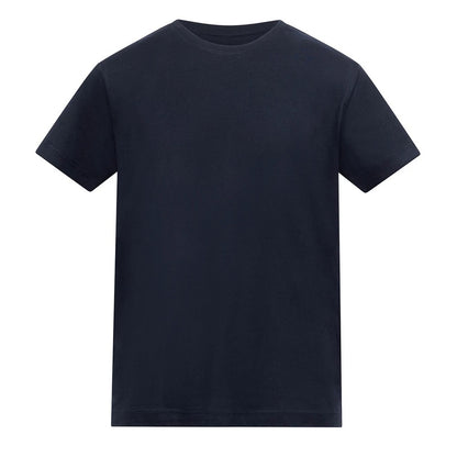 New French Navy - Front - Awdis Childrens-Kids Plain T-Shirt