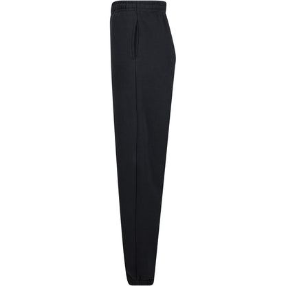 Black - Lifestyle - Build Your Brand Womens-Ladies Fluffy Jogging Bottoms