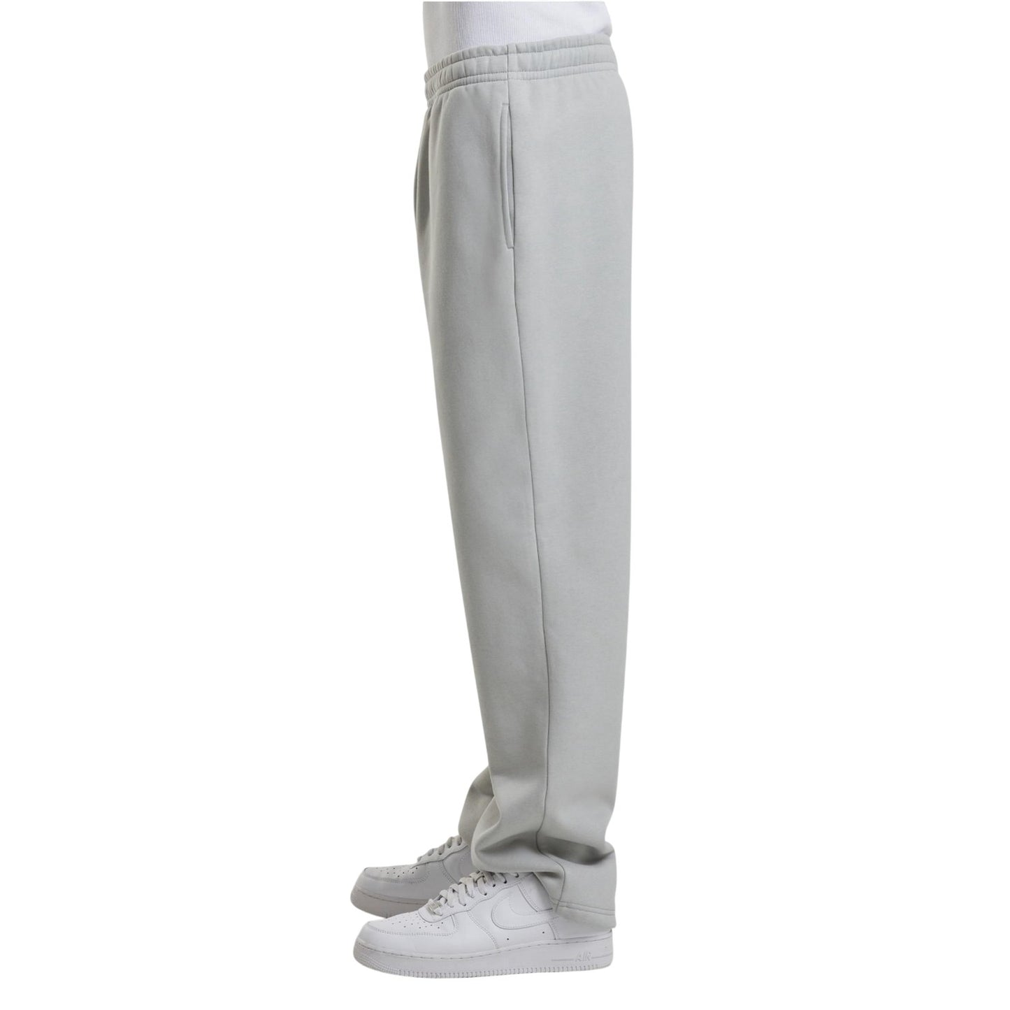 Light Asphalt - Lifestyle - Build Your Brand Mens Fluffy Jogging Bottoms