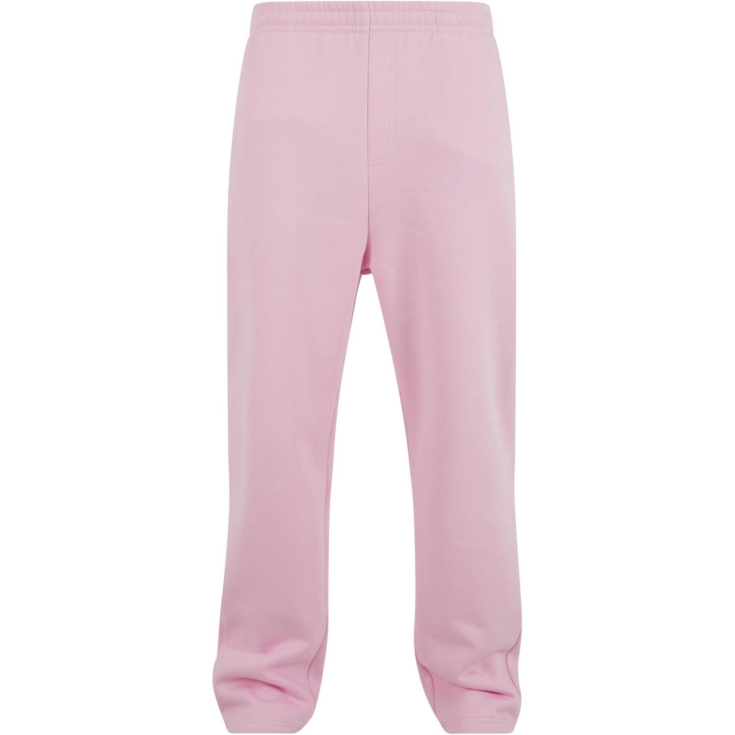 Soft Pink - Front - Build Your Brand Mens Fluffy Jogging Bottoms