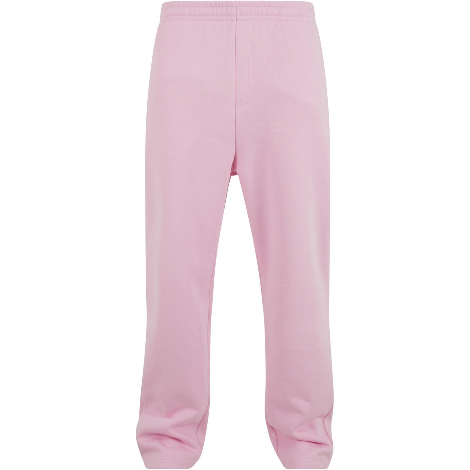 Soft Pink - Front - Build Your Brand Mens Fluffy Jogging Bottoms