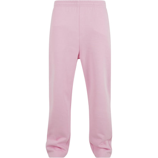 Soft Pink - Front - Build Your Brand Mens Fluffy Jogging Bottoms