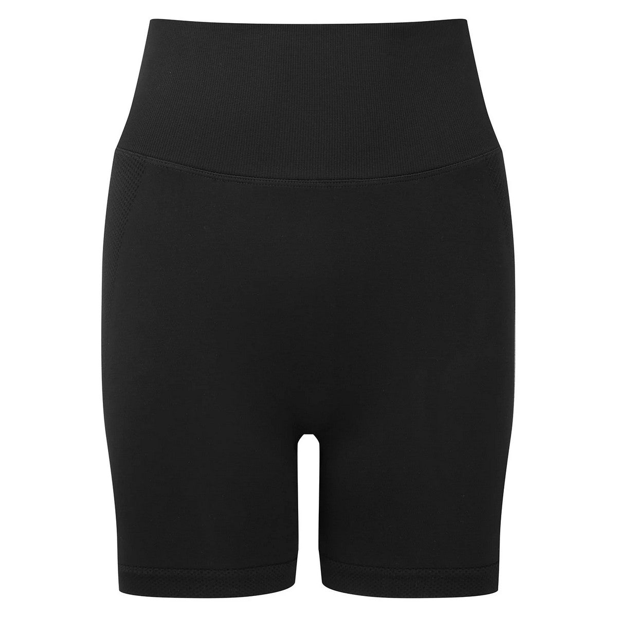 Black - Front - TriDri Womens-Ladies Scrunch Shorts