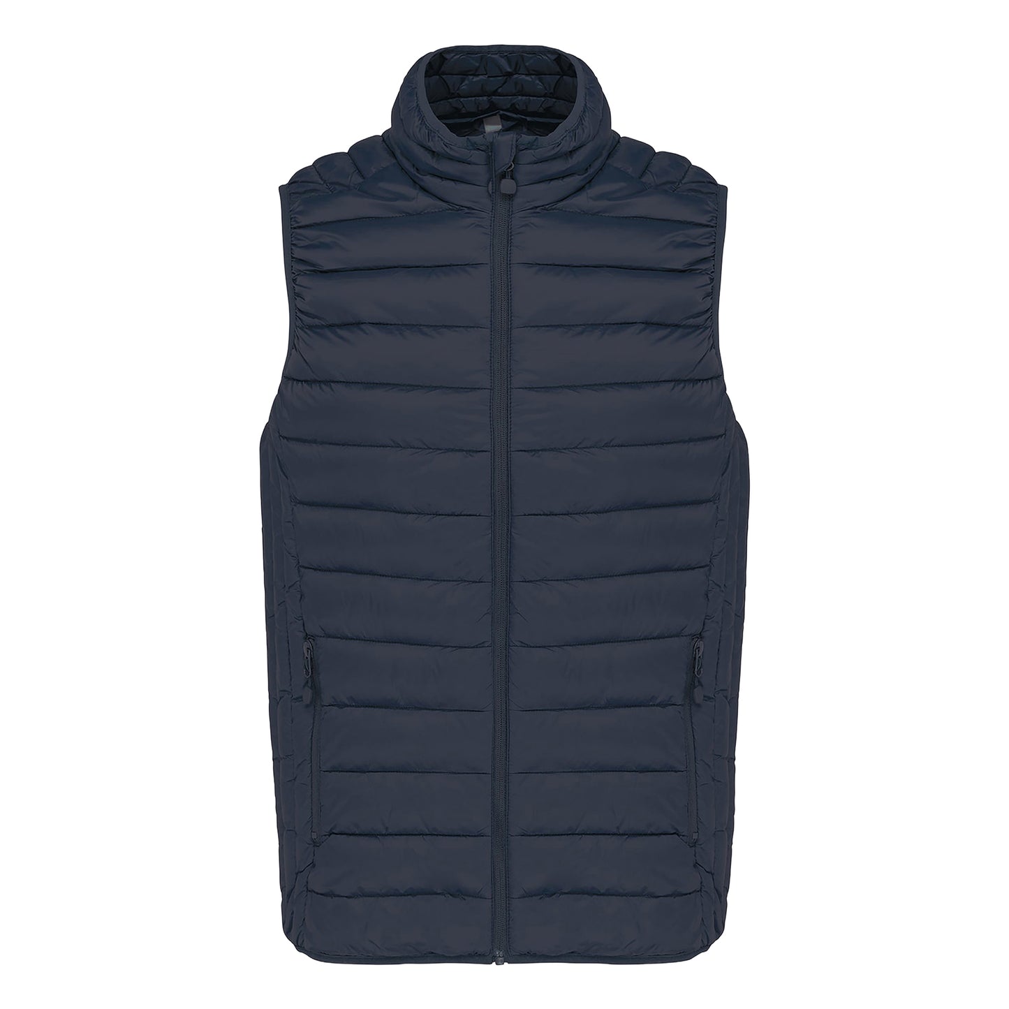 Navy - Front - Kariban Mens Lightweight Padded Body Warmer
