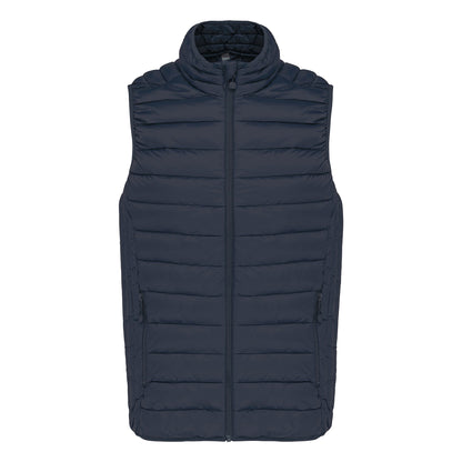Navy - Front - Kariban Mens Lightweight Padded Body Warmer