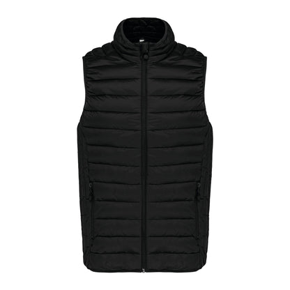 Black - Front - Kariban Mens Lightweight Padded Body Warmer