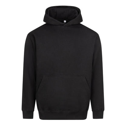 Deep Black - Front - Awdis Mens Vision Heavyweight Hoodie