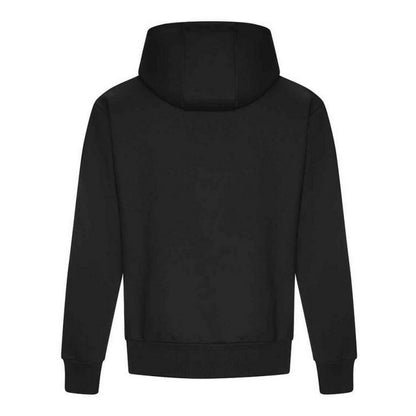 Deep Black - Back - Awdis Mens Vision Heavyweight Hoodie