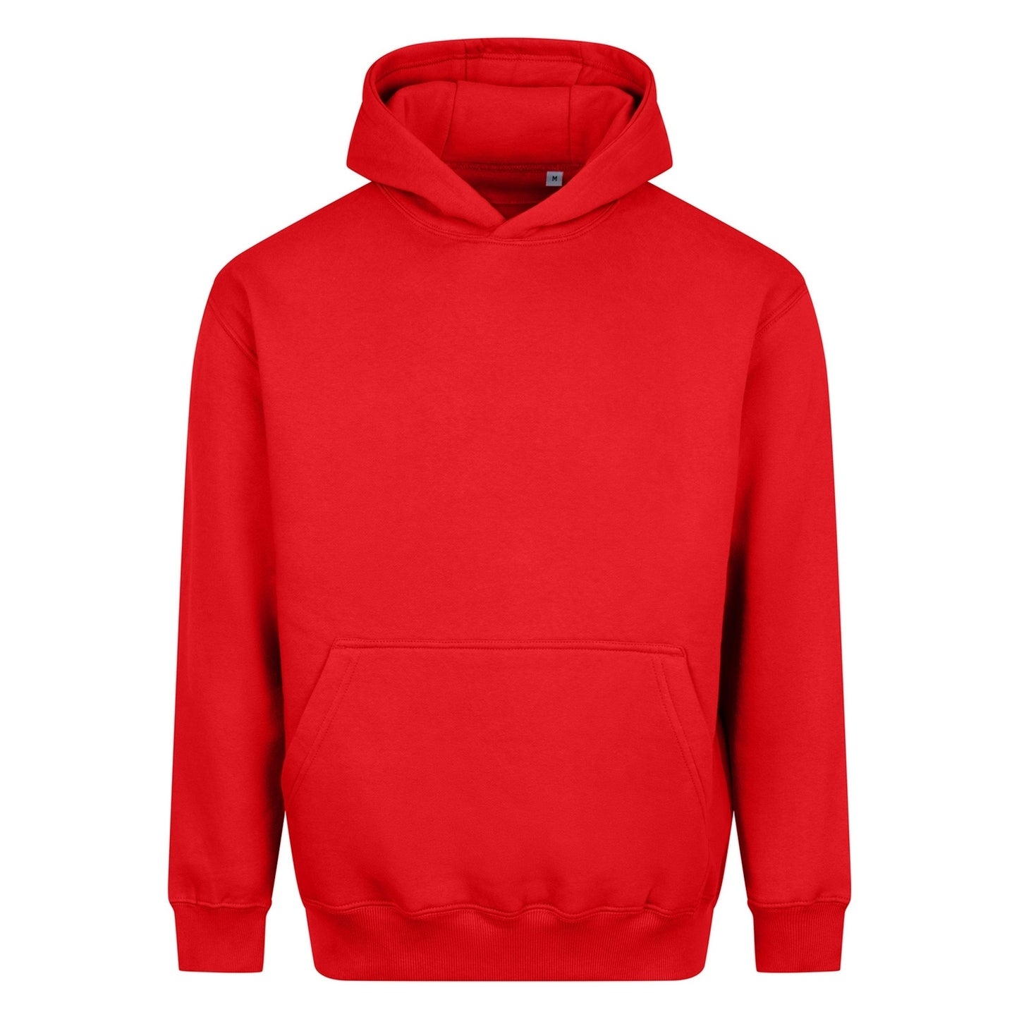 Fire Red - Front - Awdis Mens Vision Heavyweight Hoodie