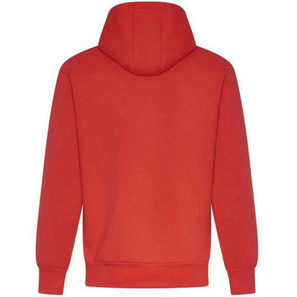 Fire Red - Back - Awdis Mens Vision Heavyweight Hoodie