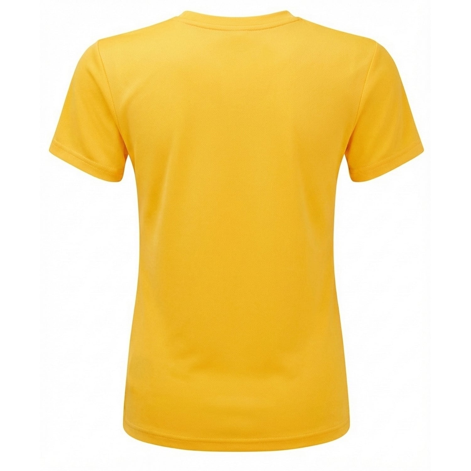 Sun Yellow - Back - TriDri Womens-Ladies Ion-Charge Textured Recycled T-Shirt