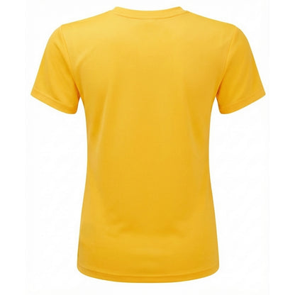 Sun Yellow - Back - TriDri Womens-Ladies Ion-Charge Textured Recycled T-Shirt