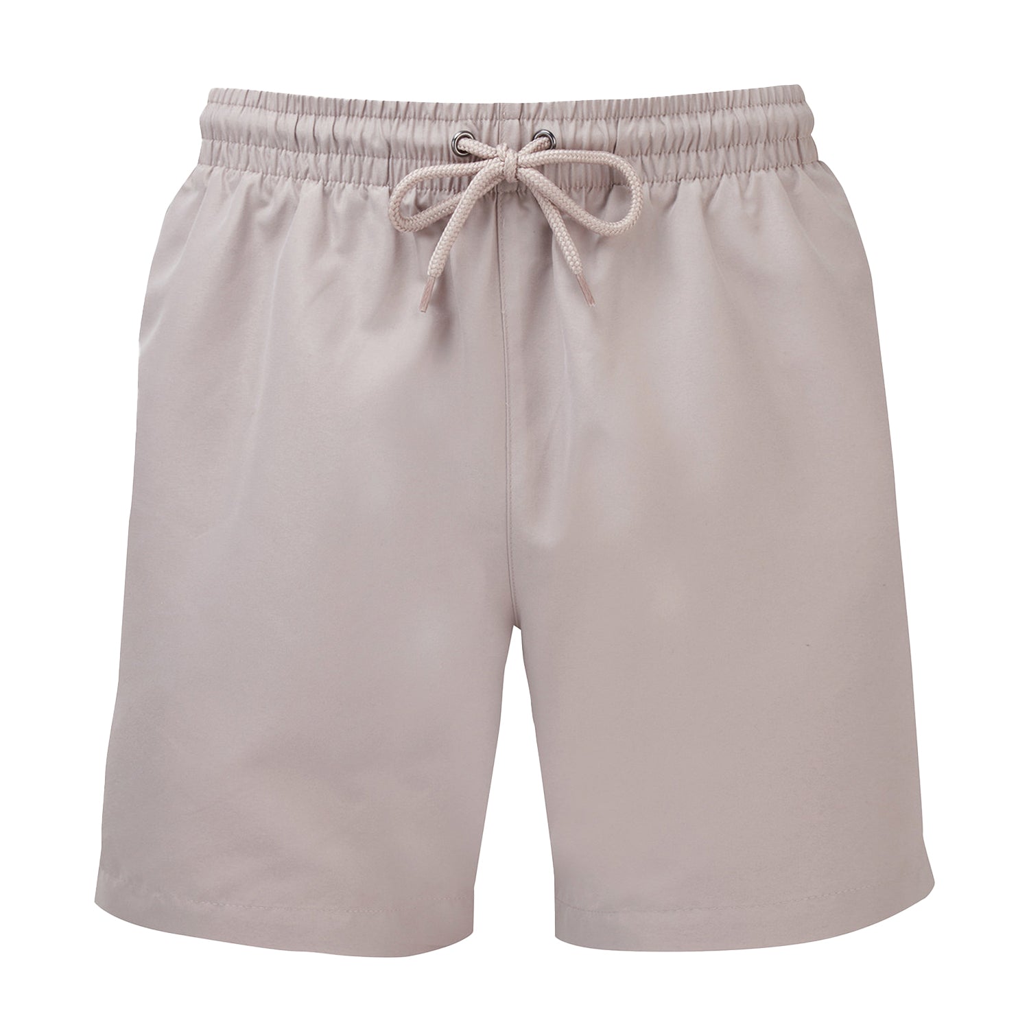 Stone Solid - Front - Wombat Mens Solid Swim Shorts