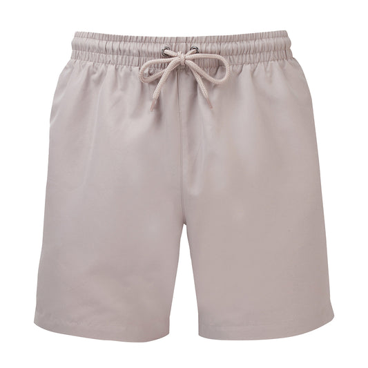 Stone Solid - Front - Wombat Mens Solid Swim Shorts