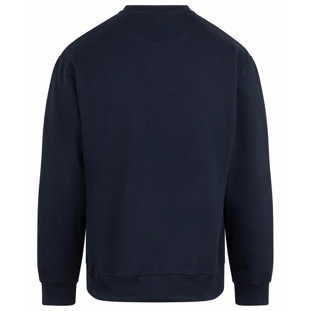 New French Navy - Back - Awdis Unisex Adult Vision Heavyweight Sweatshirt