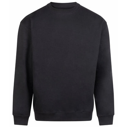 Deep Black - Front - Awdis Unisex Adult Vision Heavyweight Sweatshirt