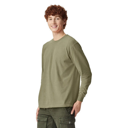 Khaki Green - Side - Comfort Colors Unisex Adult T-Shirt