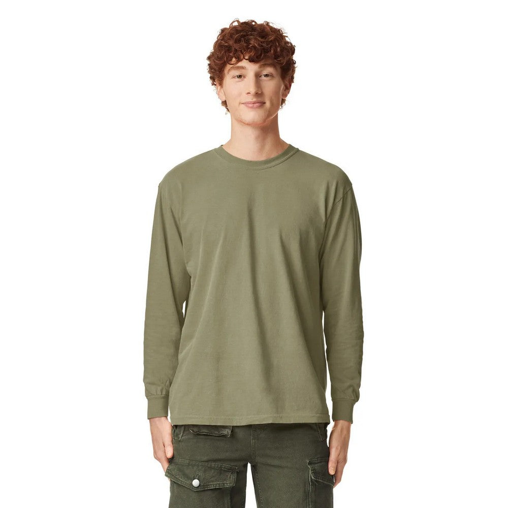 Khaki Green - Front - Comfort Colors Unisex Adult T-Shirt