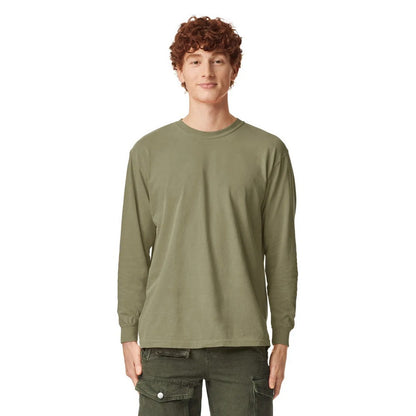 Khaki Green - Front - Comfort Colors Unisex Adult T-Shirt