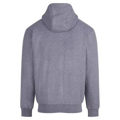 Grey Marl - Back - Anthem Unisex Adult Studio Full Zip Hoodie