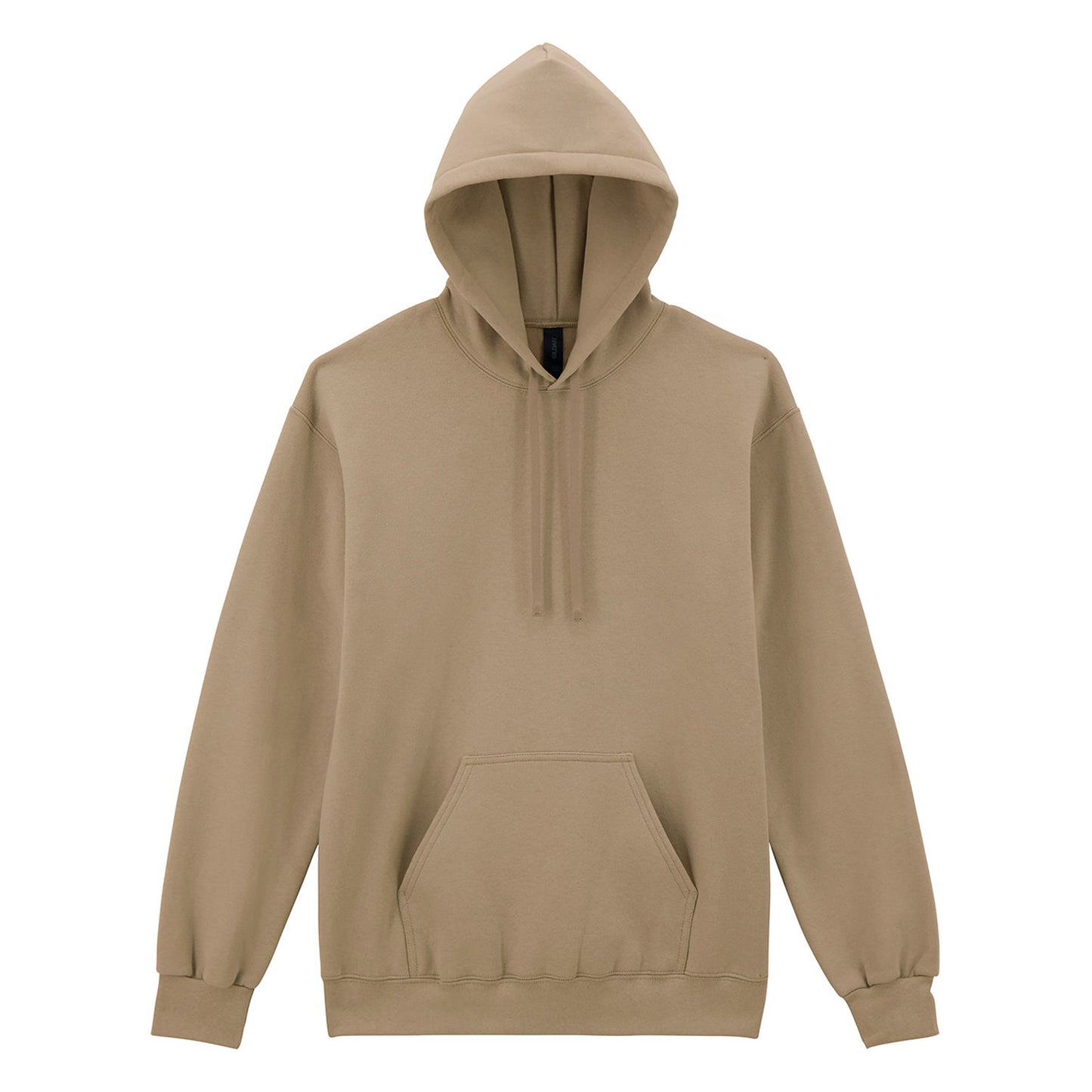 Tan - Front - Gildan Unisex Adult Hammer Hoodie